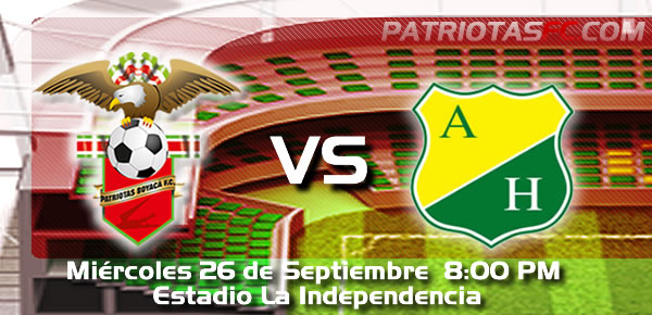 Patriotas vs Huila